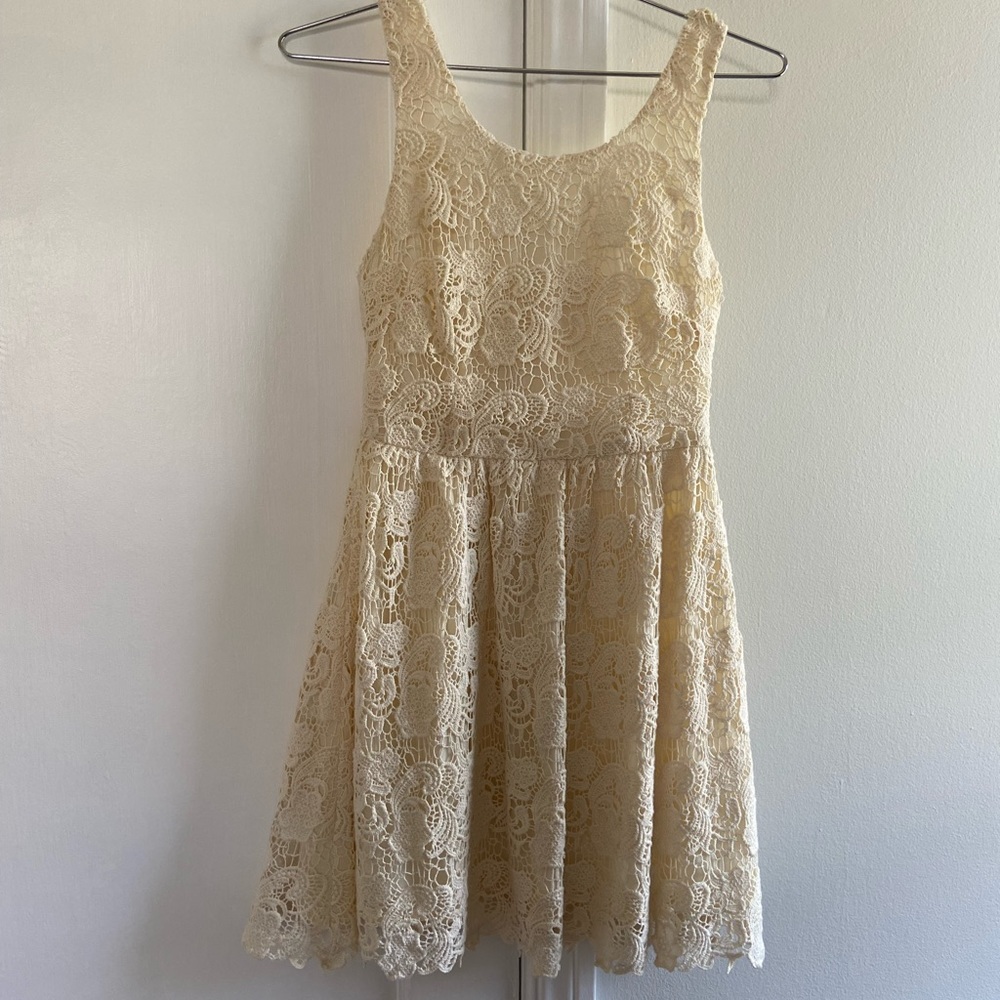 Lace dress- Anthropologie